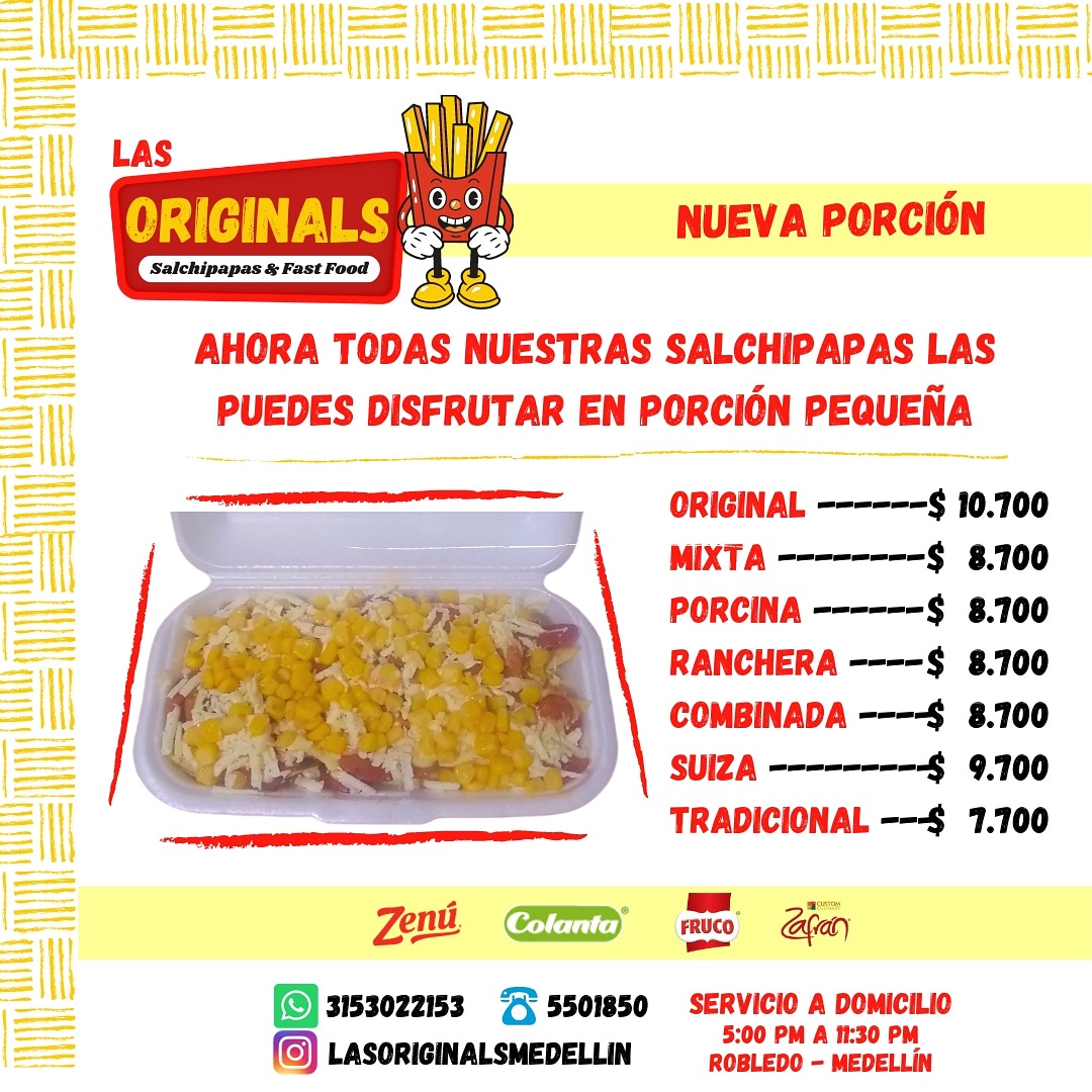Las Originals - Salchipapas & Fast Food