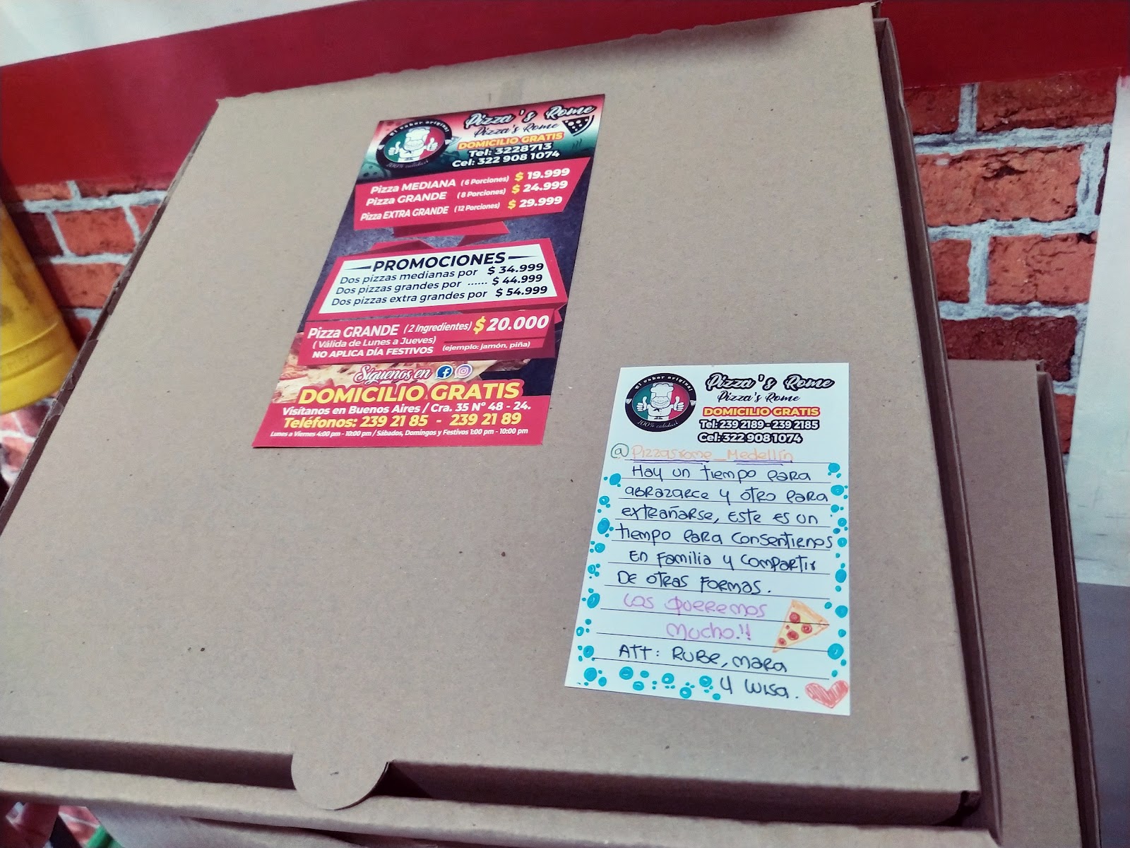 PIZZAS ROME - Pizzeria en Buenos Aires Medellin