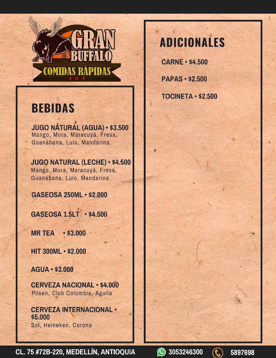 Gran Buffalo Comidas Rápidas