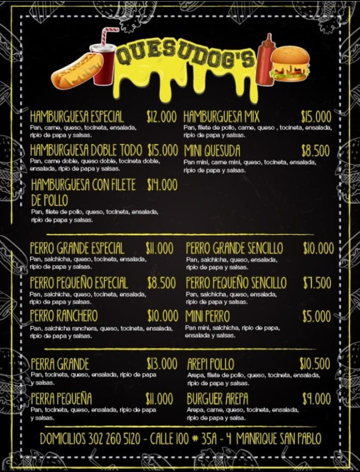 Quesudog's San pablo