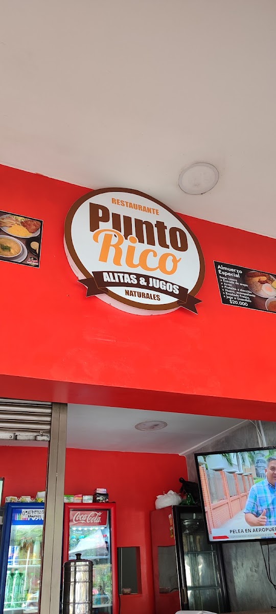 Restaurante Punto Rico. Alitas & Jugos Naturales