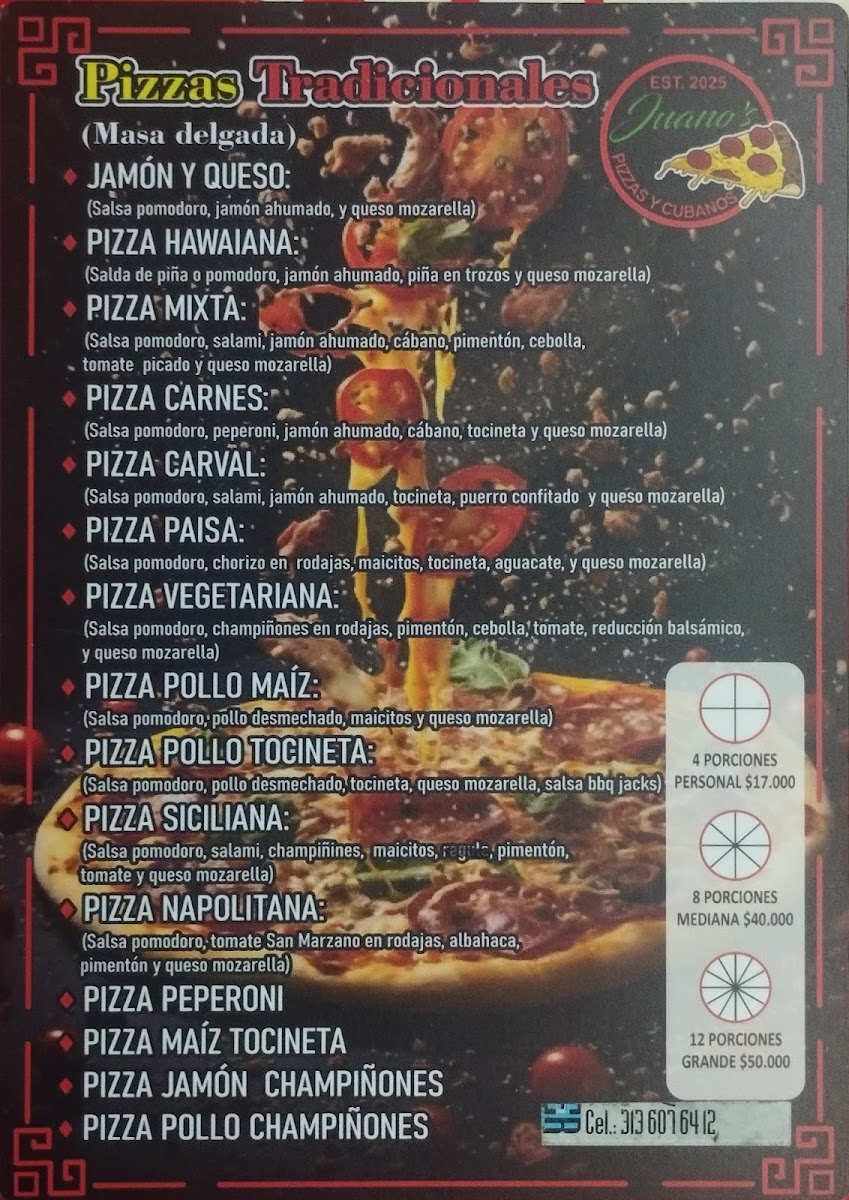 Juano's Pizzas y Cubanos
