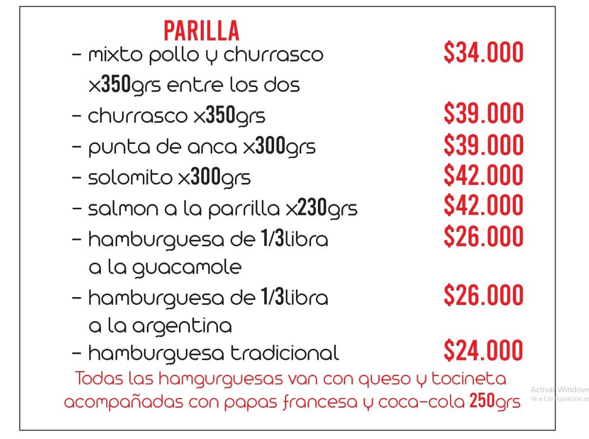 Restaurante Merlot comida tradicional antioqueña