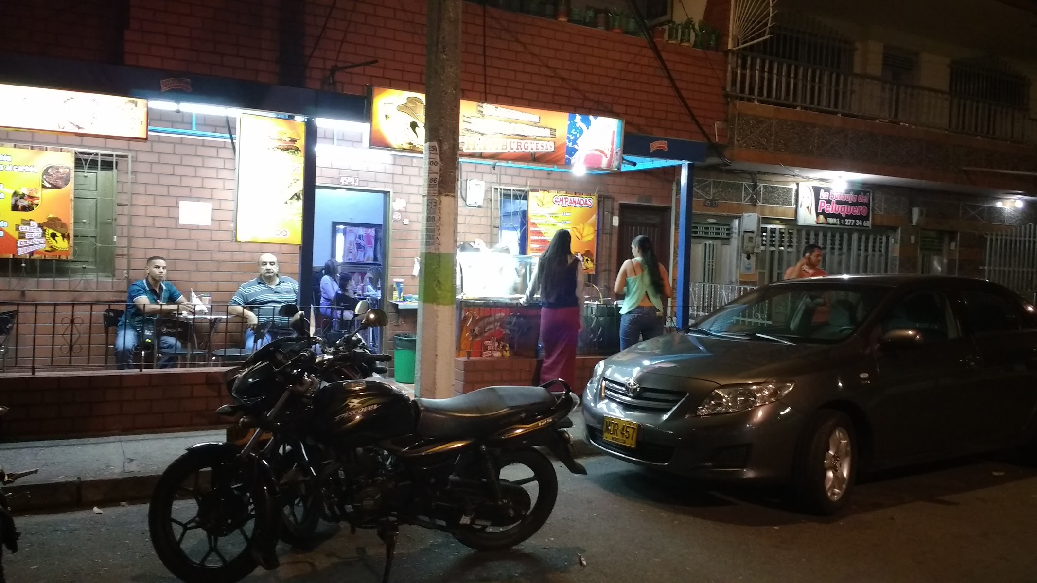Cartel Empanadas Y Hamburguesas