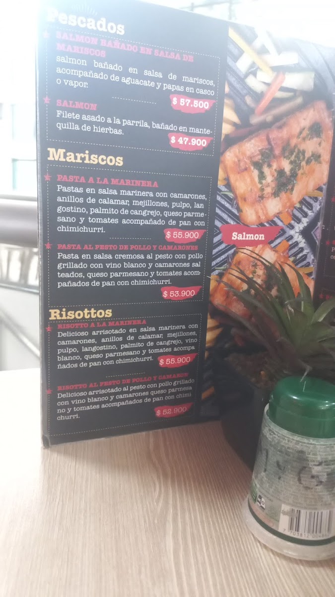 MENU Y GRill express