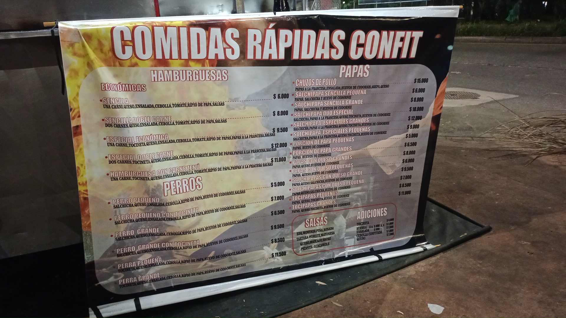 Comida rapidas Confit