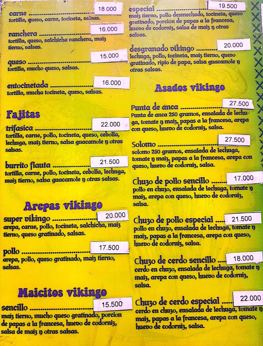 Vikingos comidas rápidas del norte