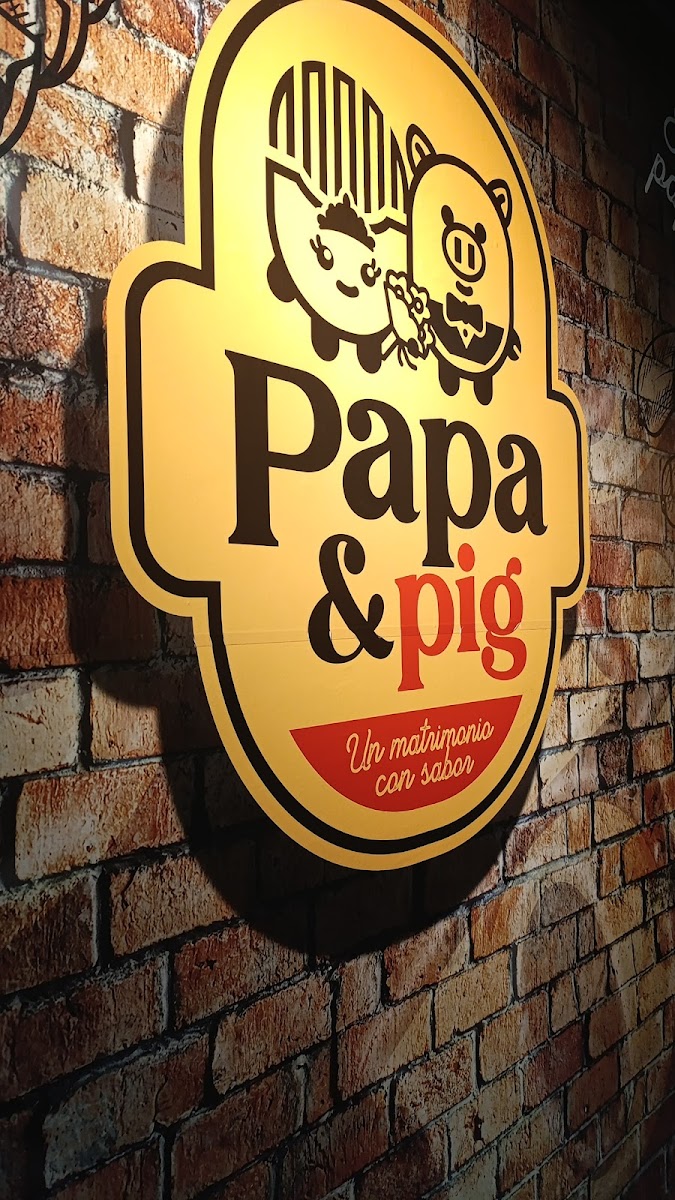 Papa&pig papas Fritas y comida rápida