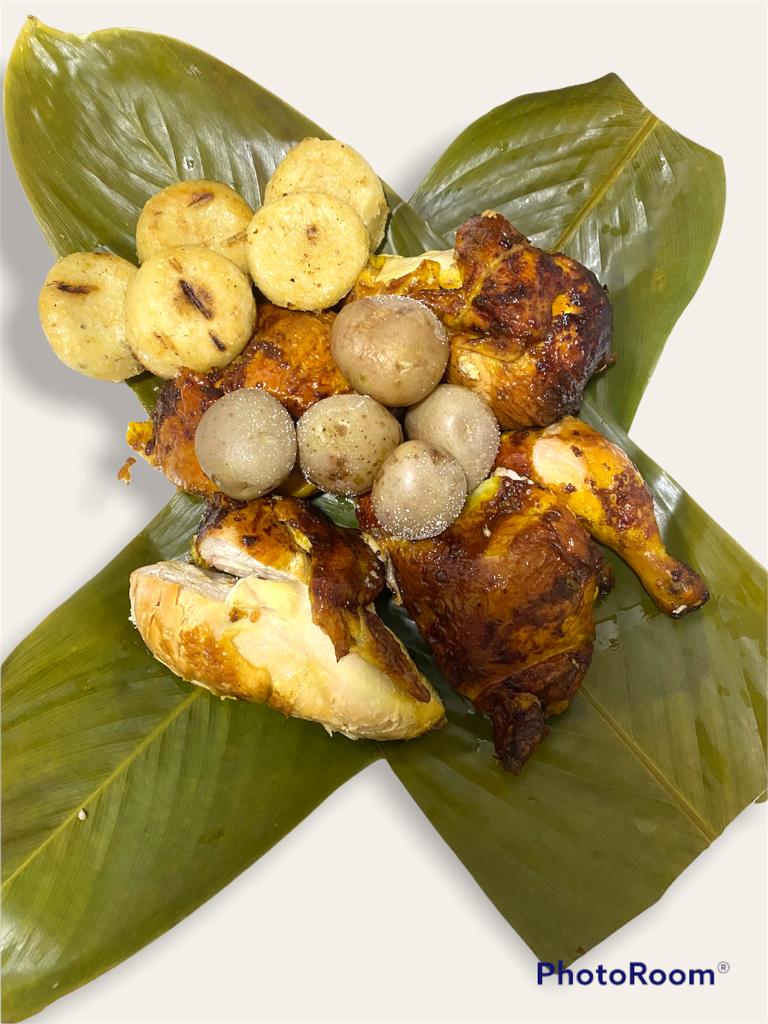 San brasas de la Villa pollo