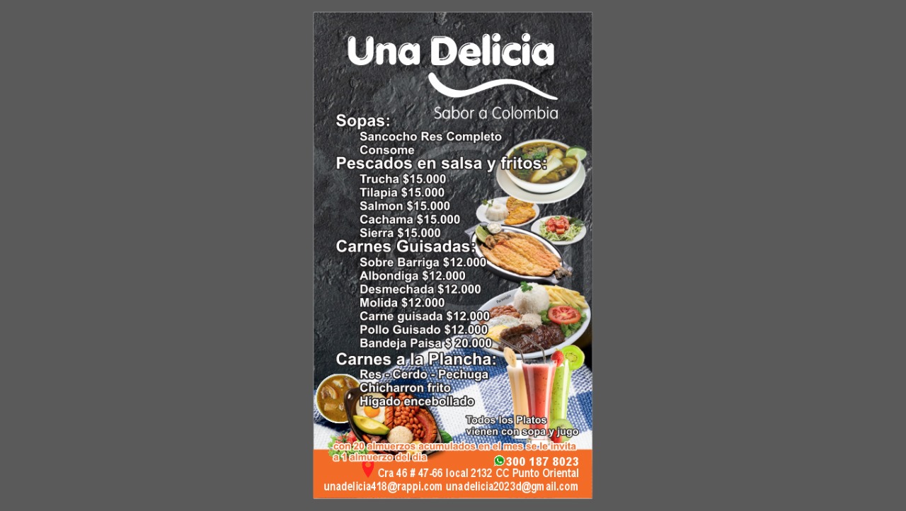 restaurante una delicia