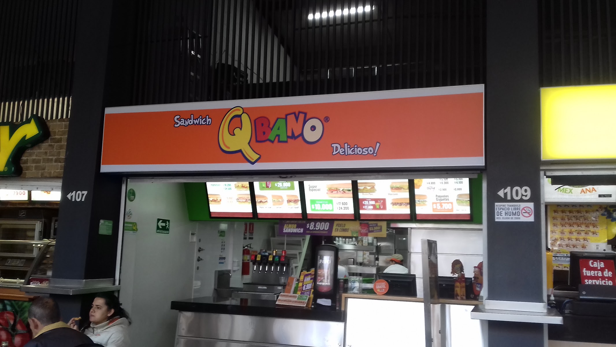 Sandwich Qbano Sabaneta Plaza