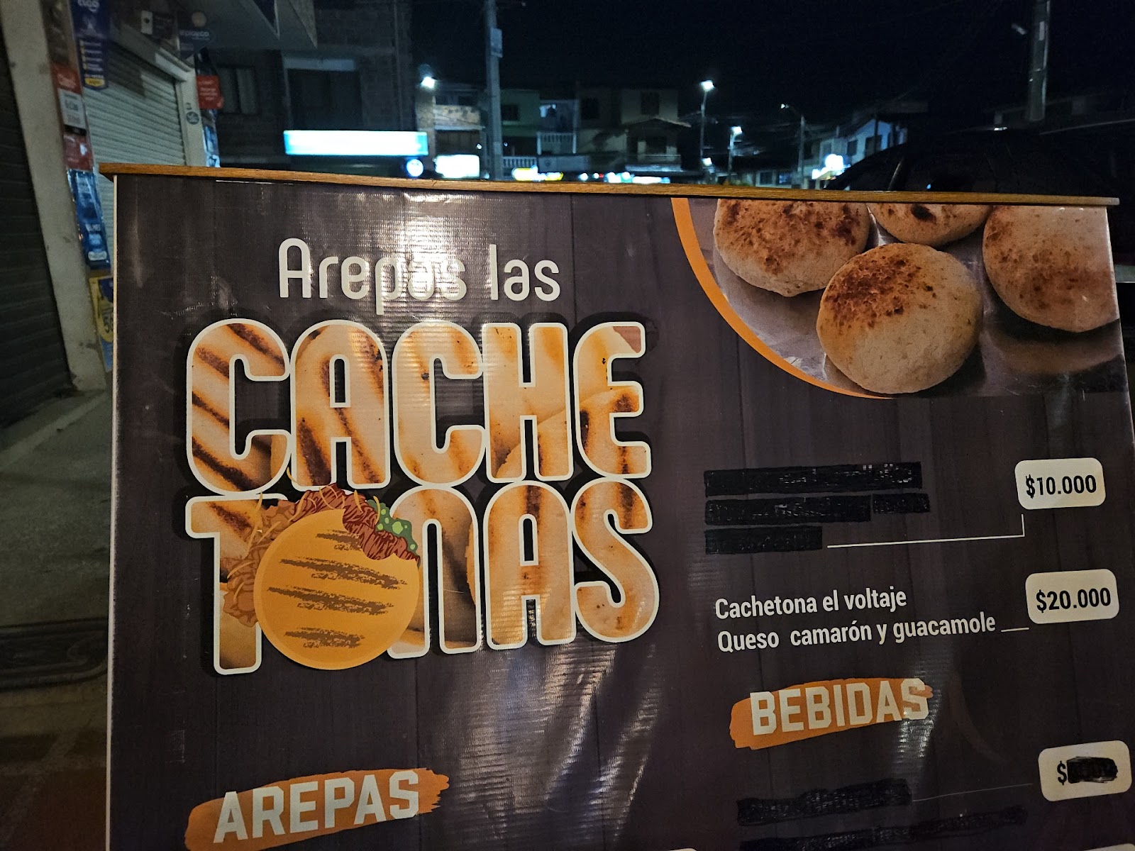 Arepas las Cachetonas