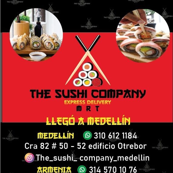 The sushi company Medellín