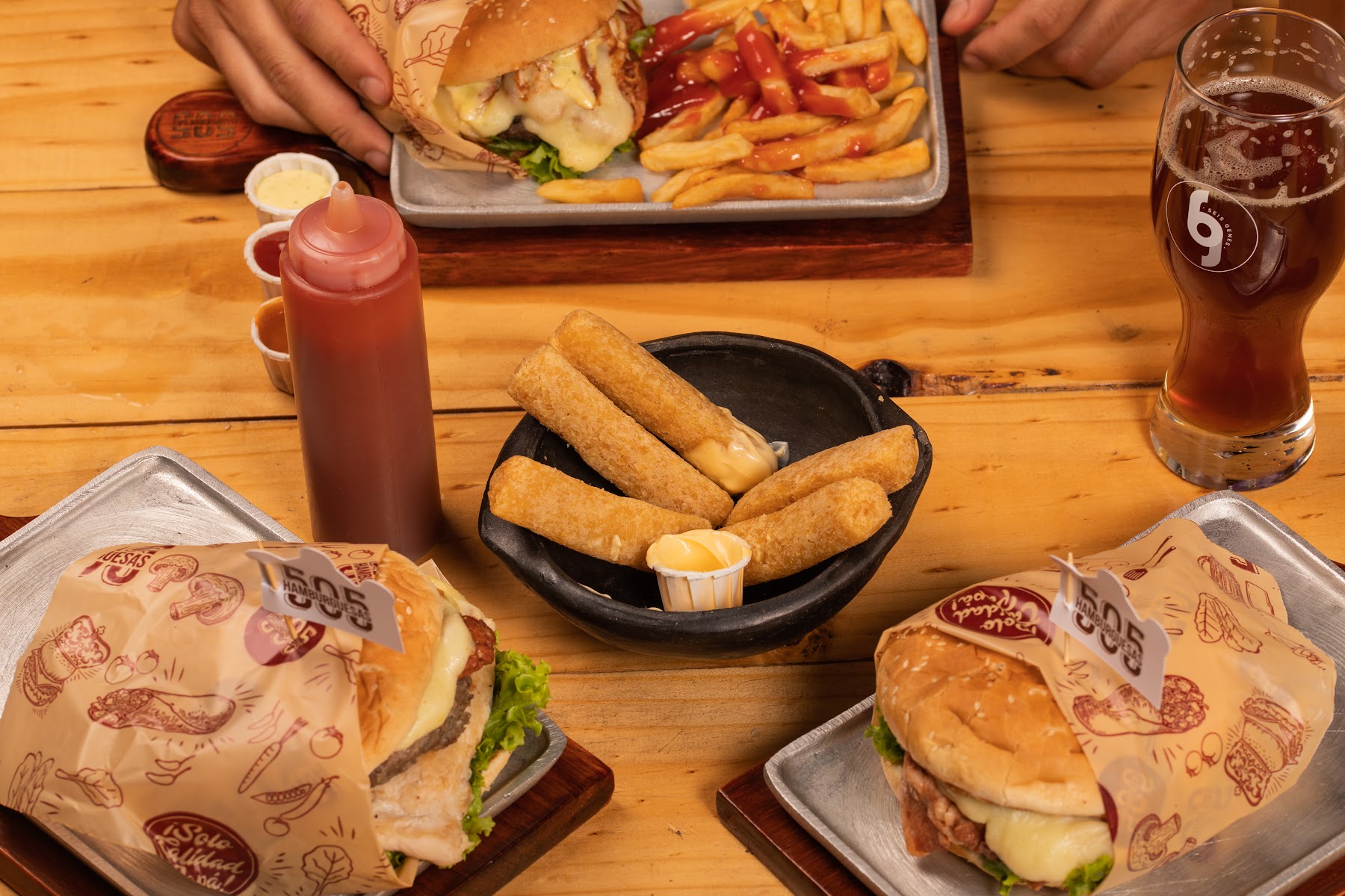 Hamburguesas 505