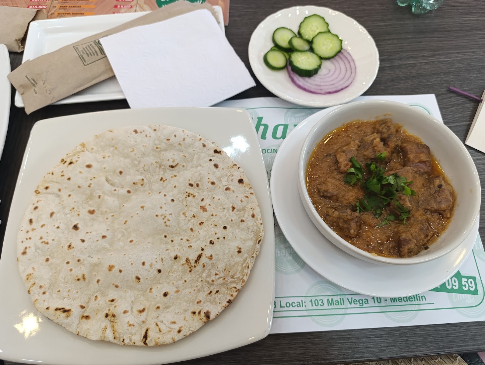 Chapati Halal | Halal restaurant | Pakistani Indian restaurant | Halal food in Medellin