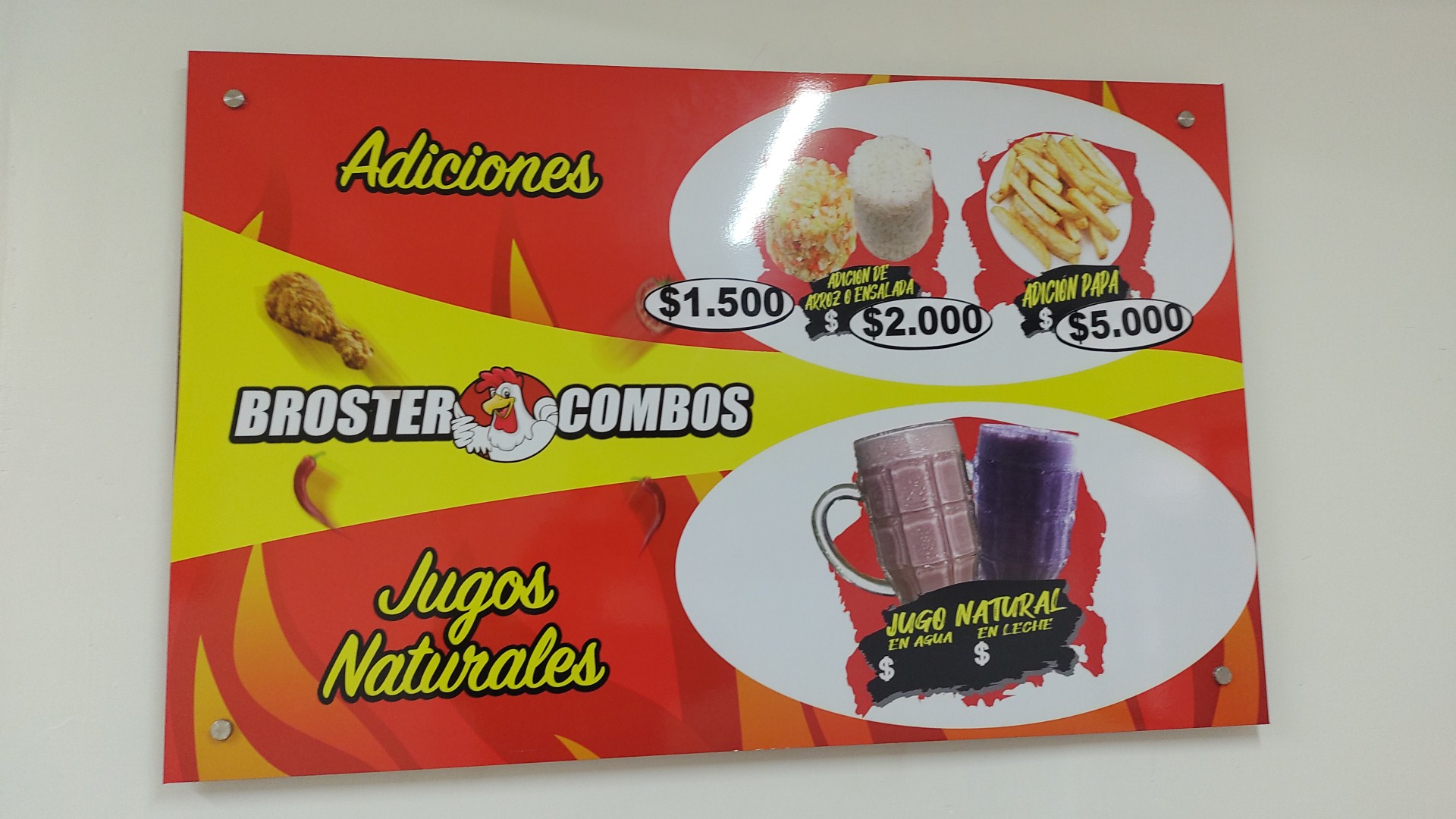 Broster combos loreto