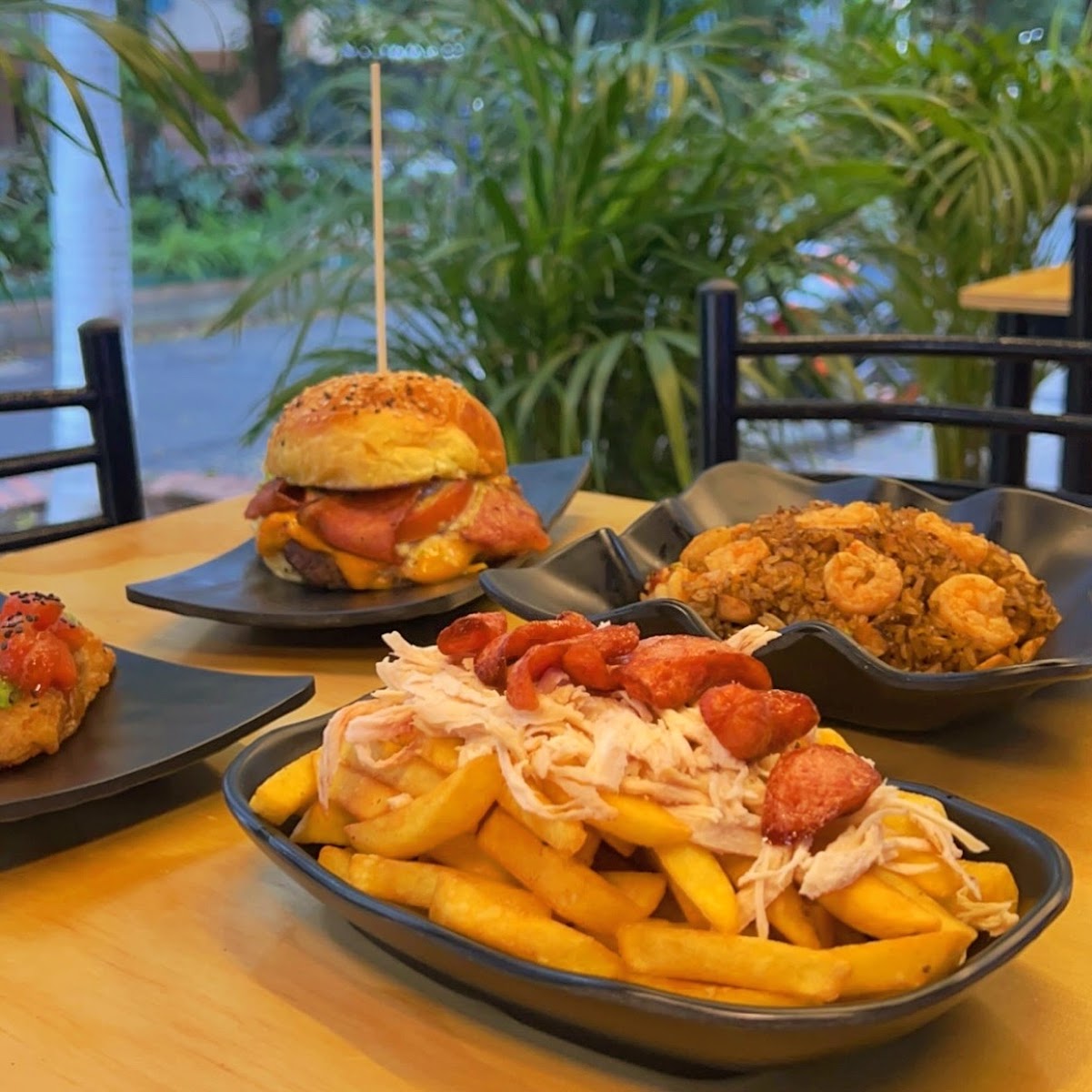 Hamburguesas American Bistro sede San Javier