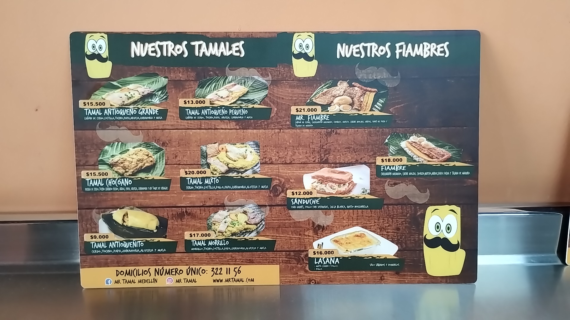 Mr Tamal Centro Maturin con Alhambra
