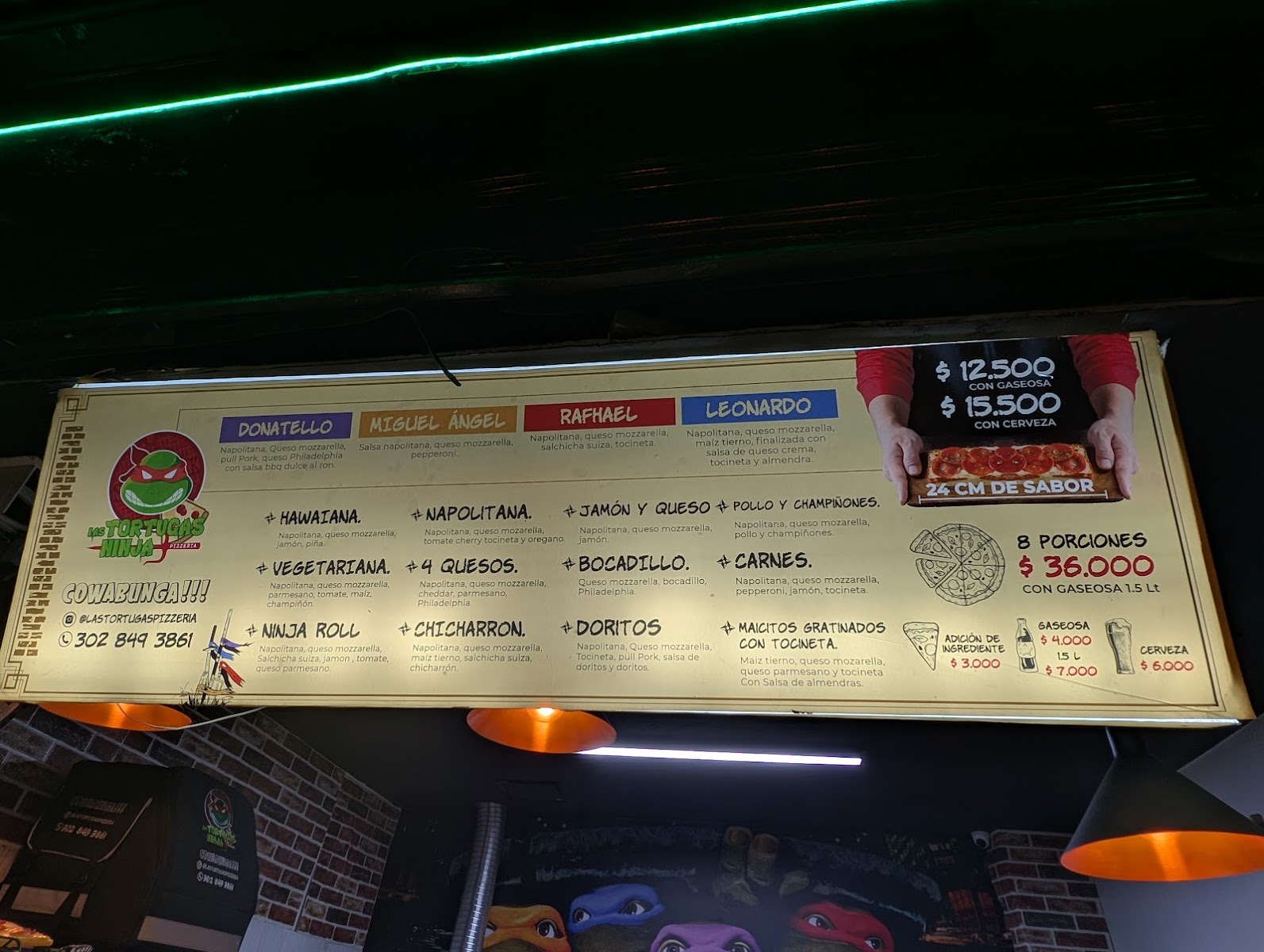 las tortugas ninja pizzeria
