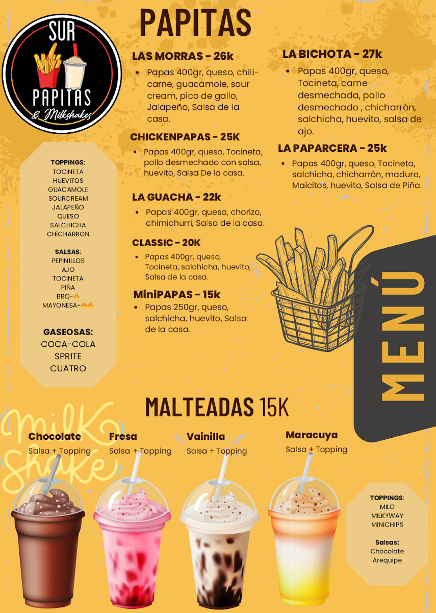 Sur papitas