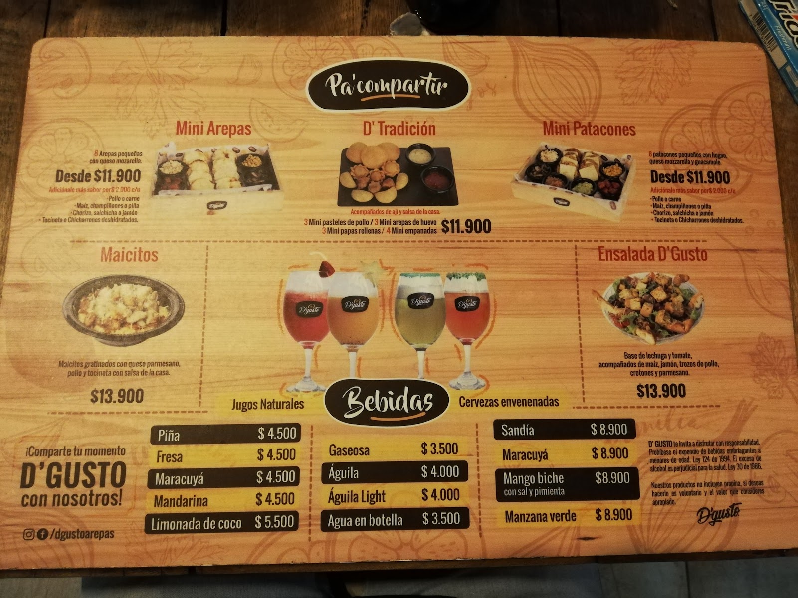 D´gusto con todo!