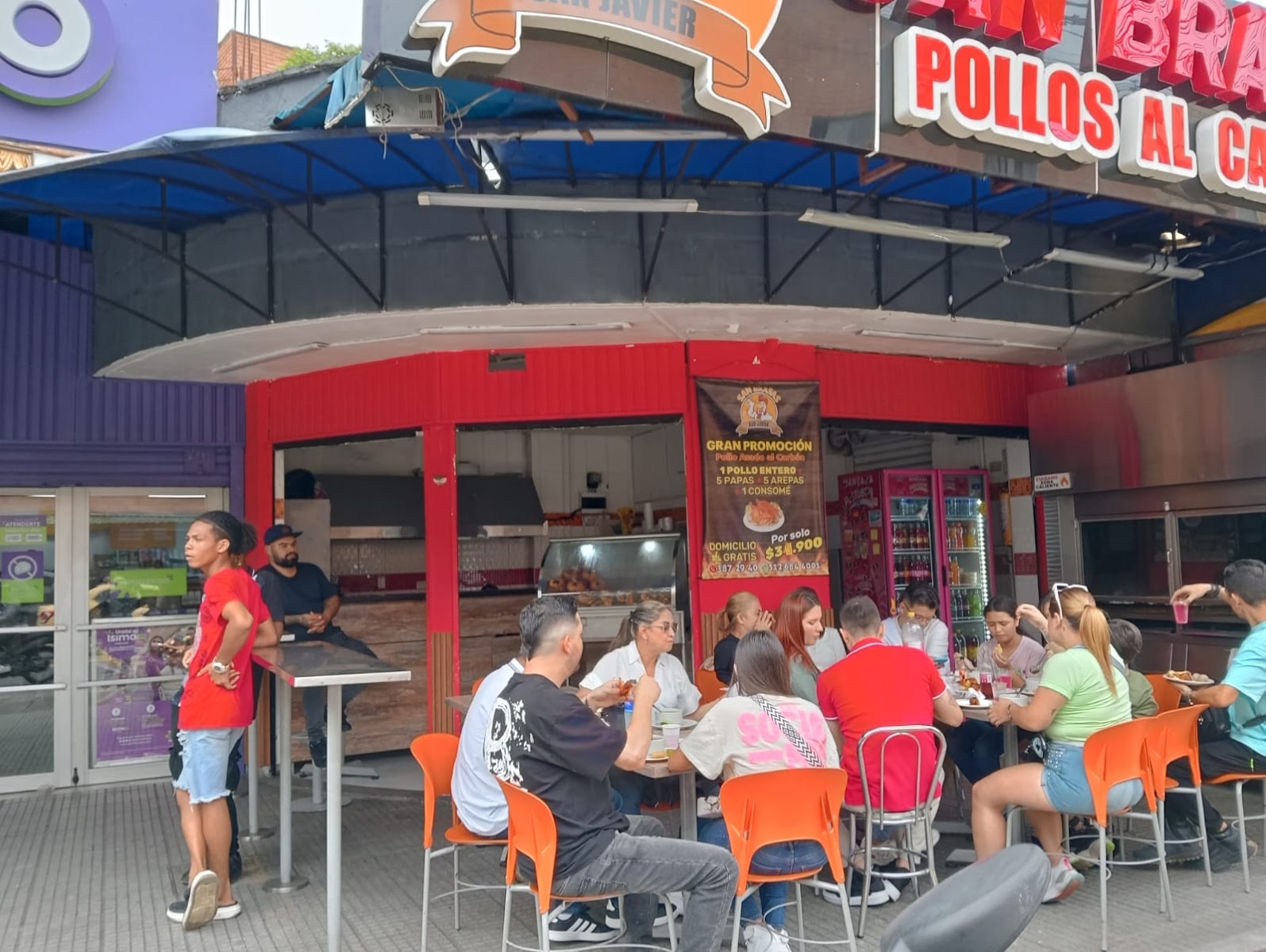San brasas san javier pollo