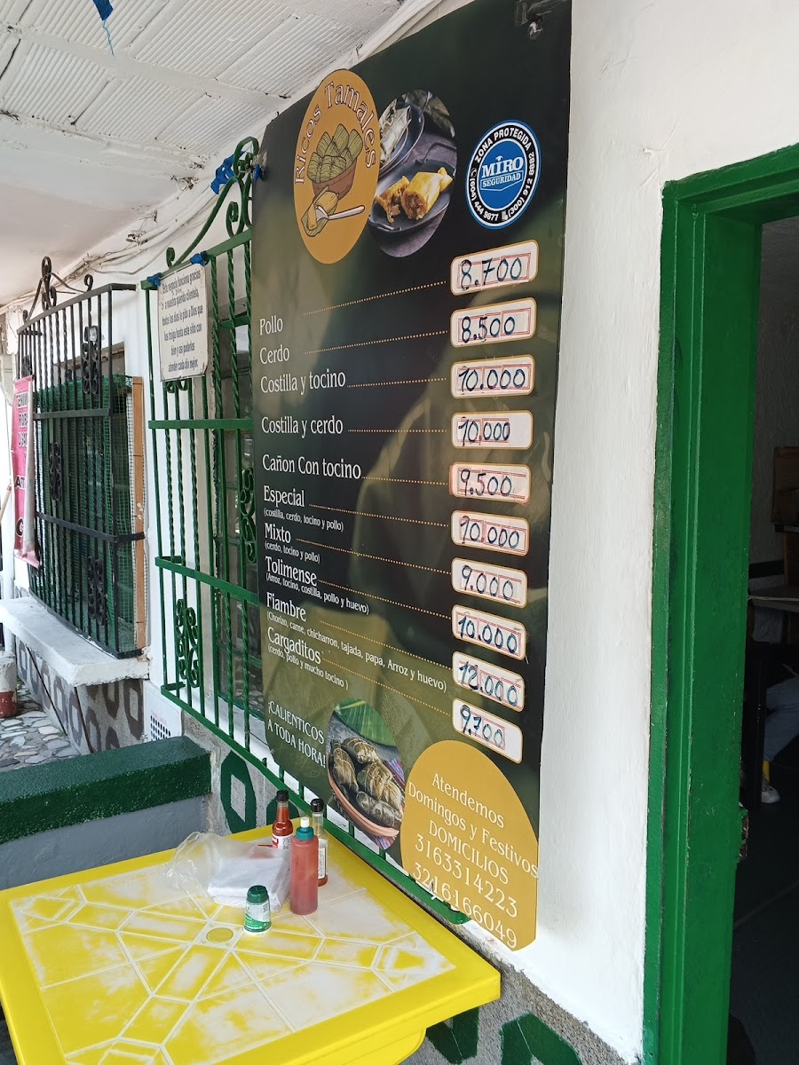 Tamales y Fiambres de Darío