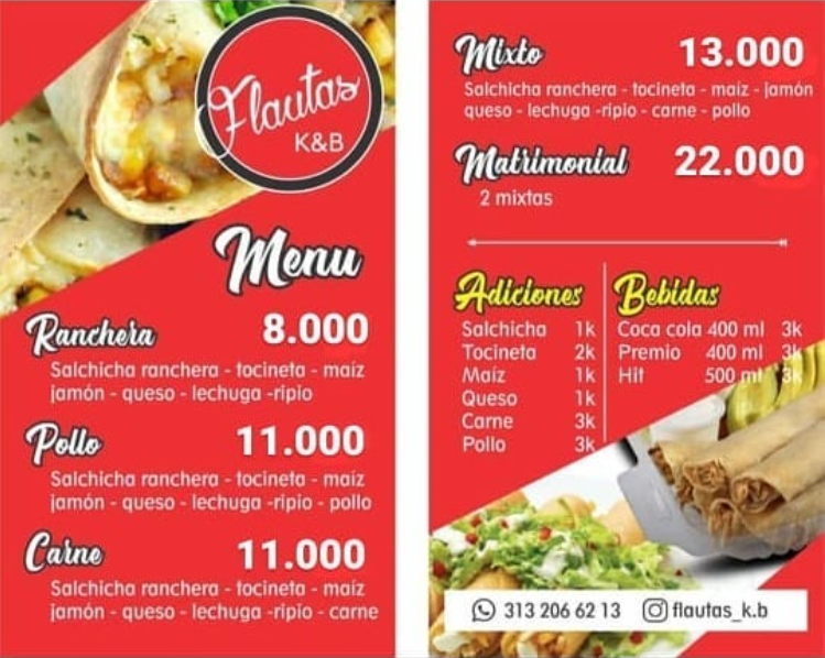 Flautas K&B