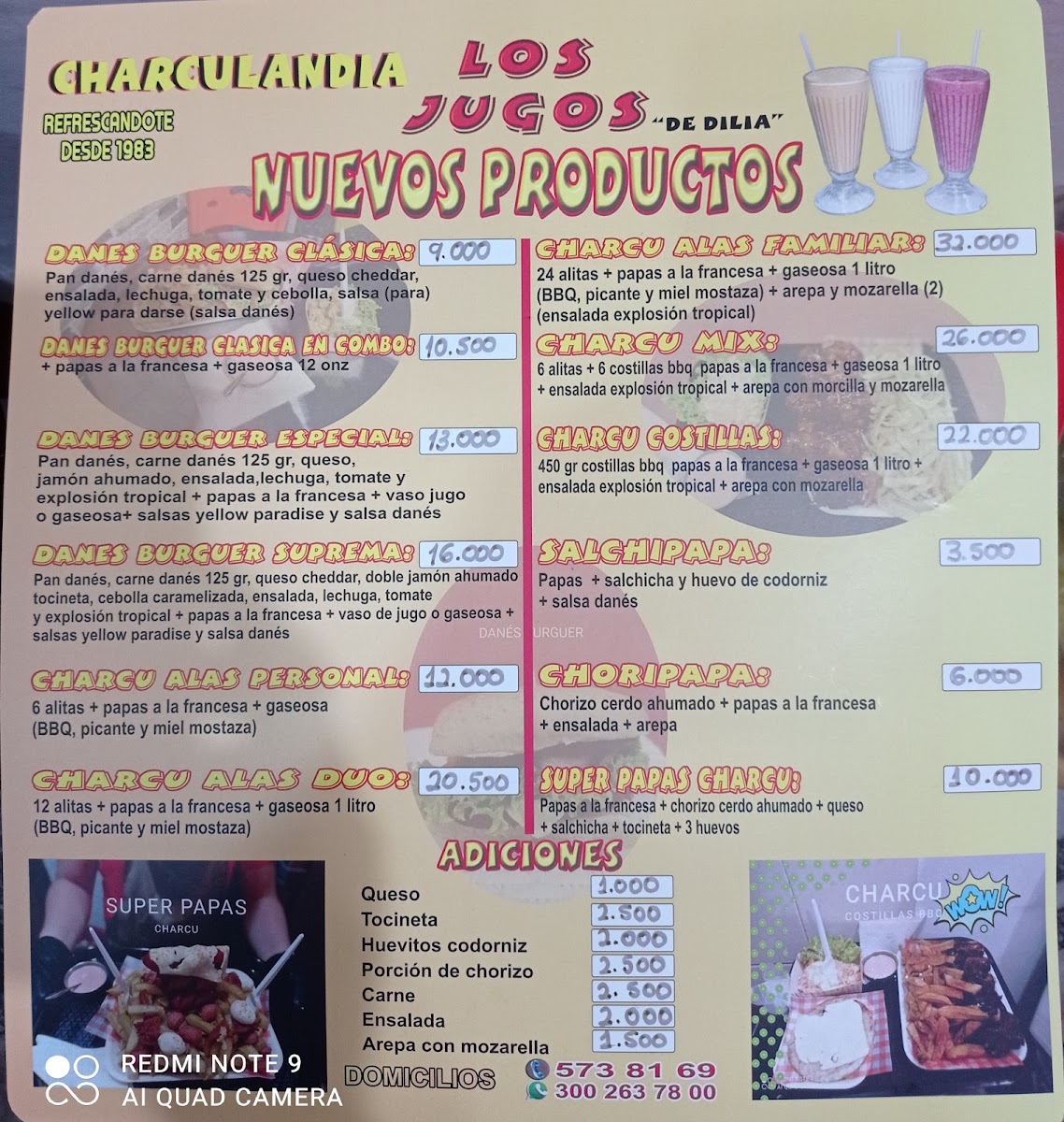 CHARCULANDIA LOS JUGOS