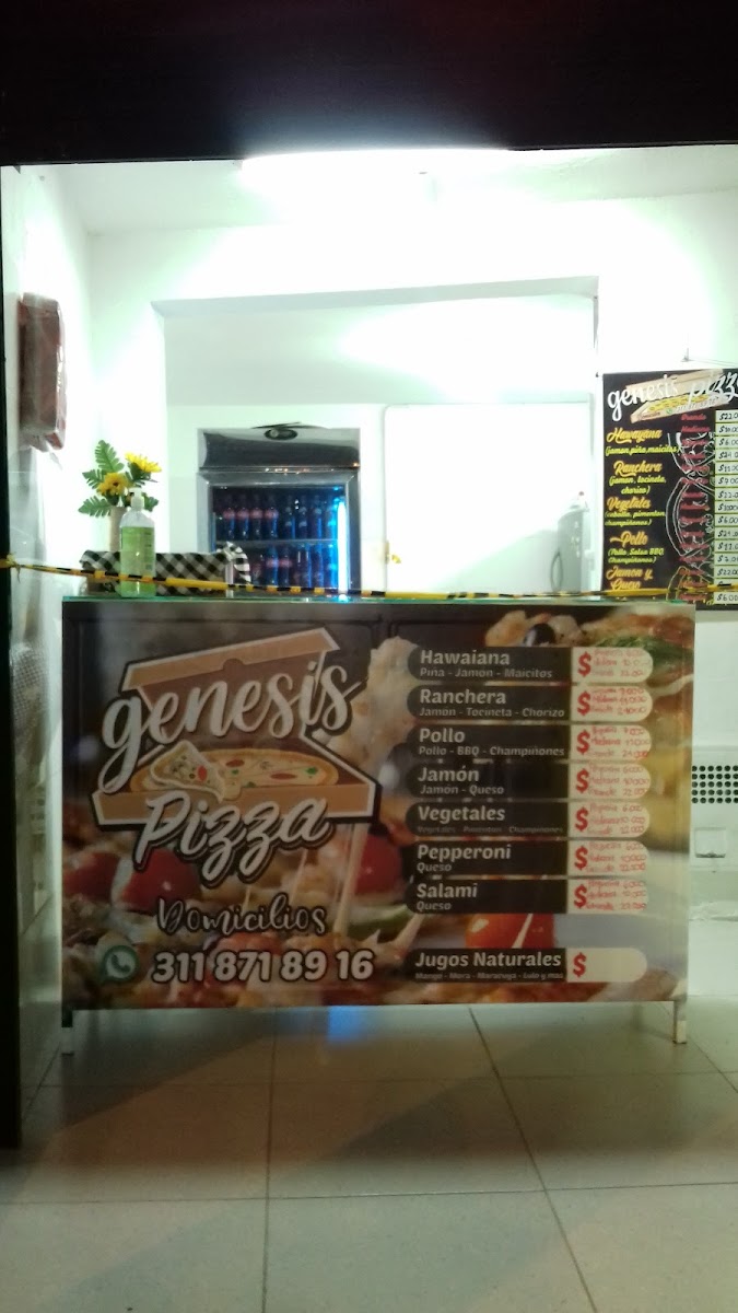 Génesis pizza Robledo Aures