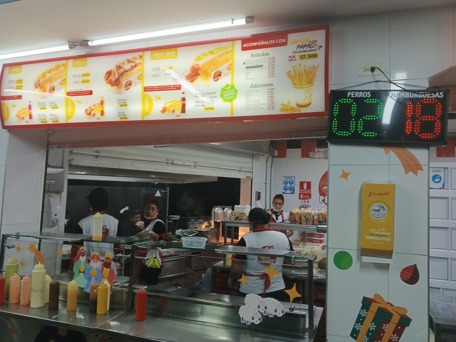 Los Perritos | Perros Calientes y Hamburguesas Sede La 70