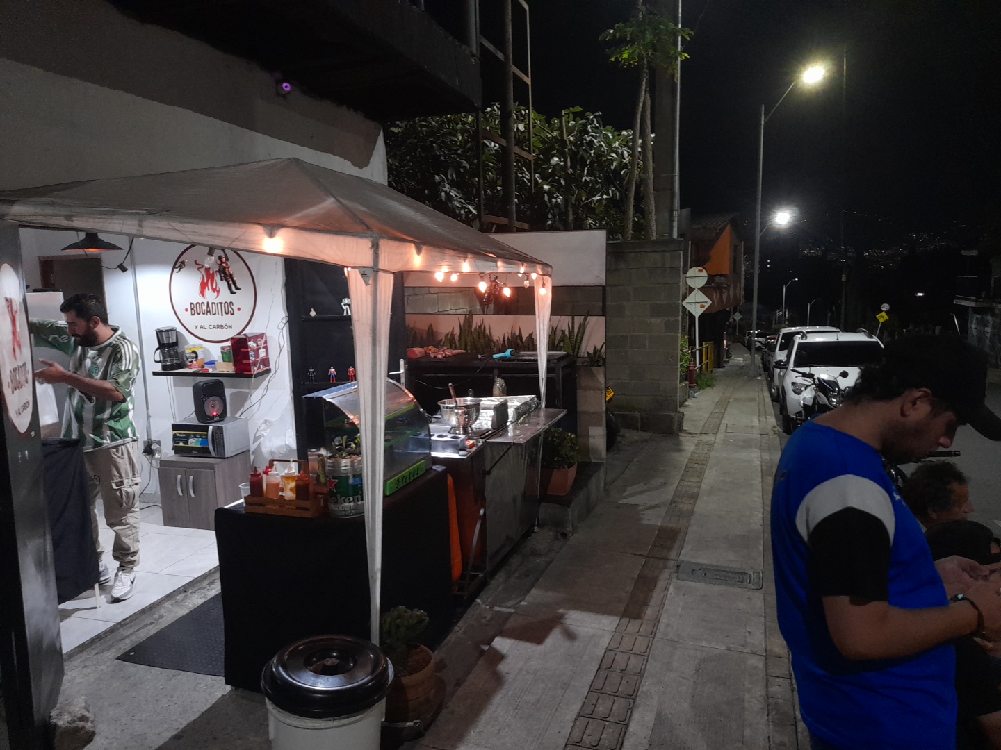 Bocaditos y al carbón