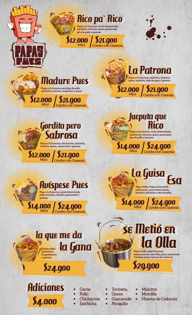 PAPAS PUES