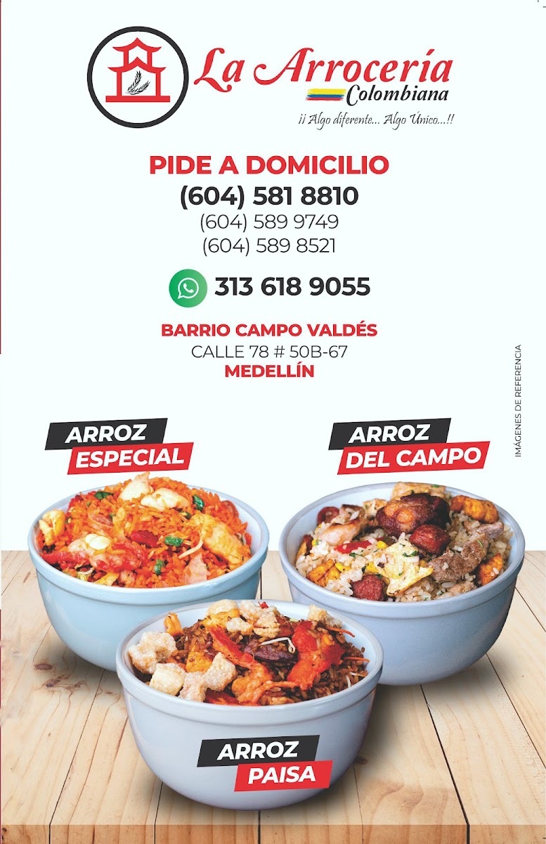 La Arrocería Colombiana Campo Valdés