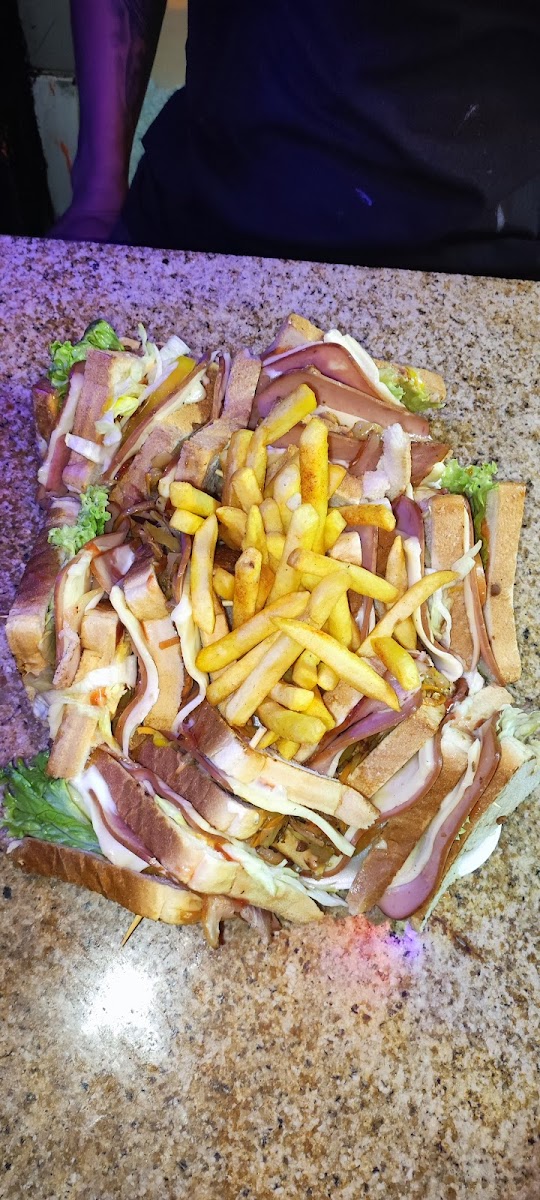Crazy delicious burger
