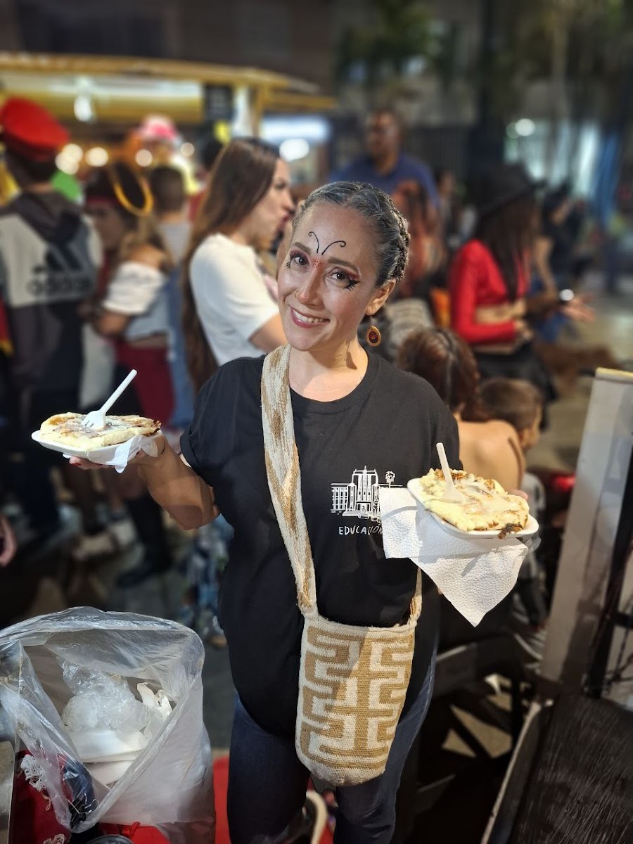 Arepa quesuda la especial