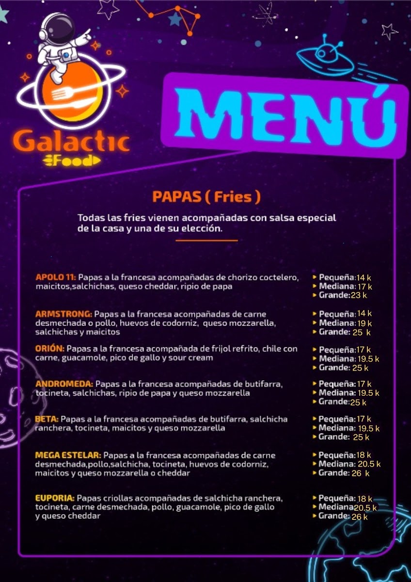 Galactic food