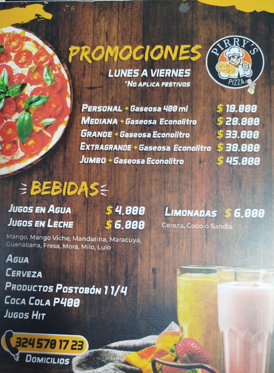 Pirry’s pizza