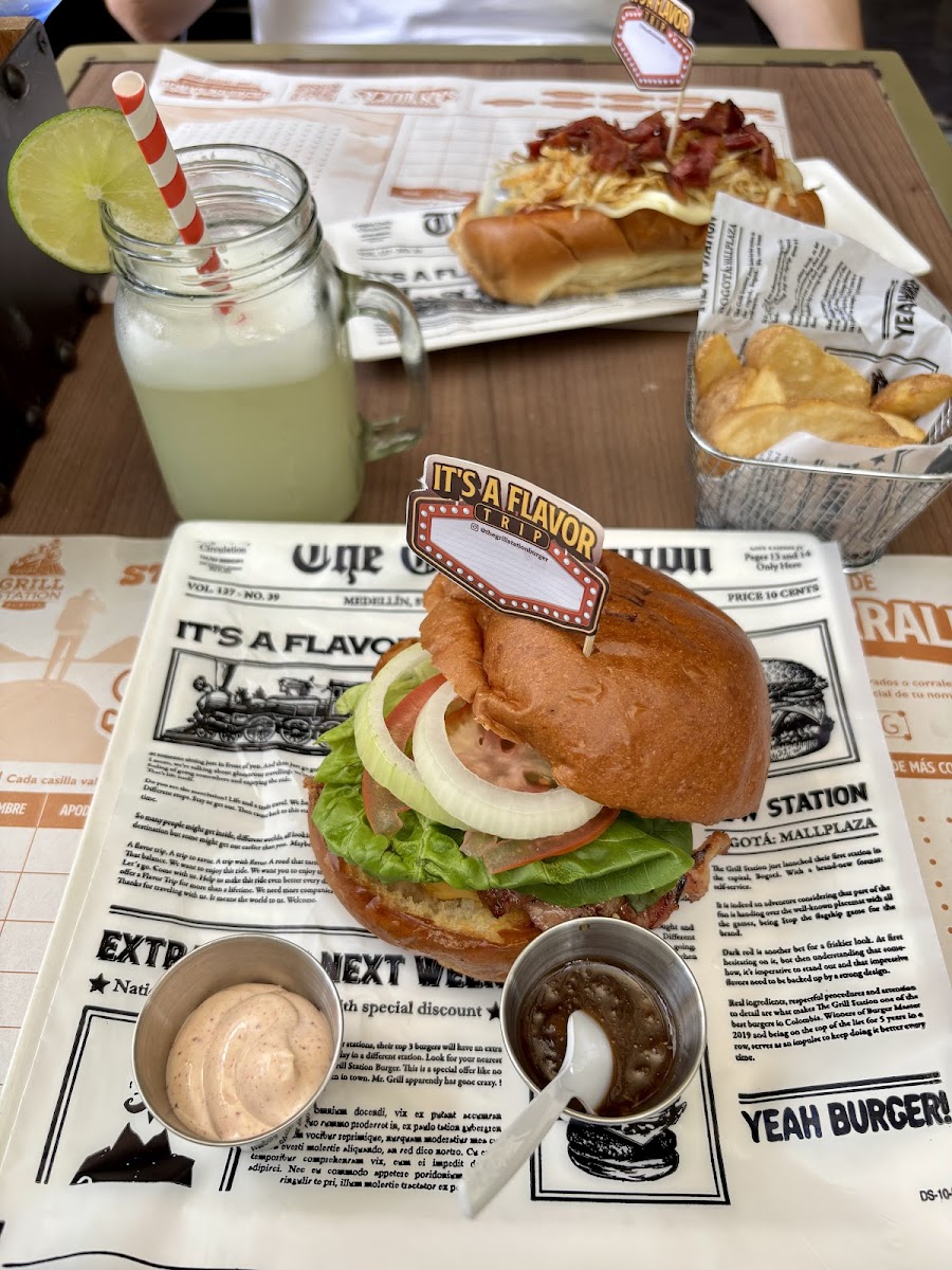 The Grill Station Burger