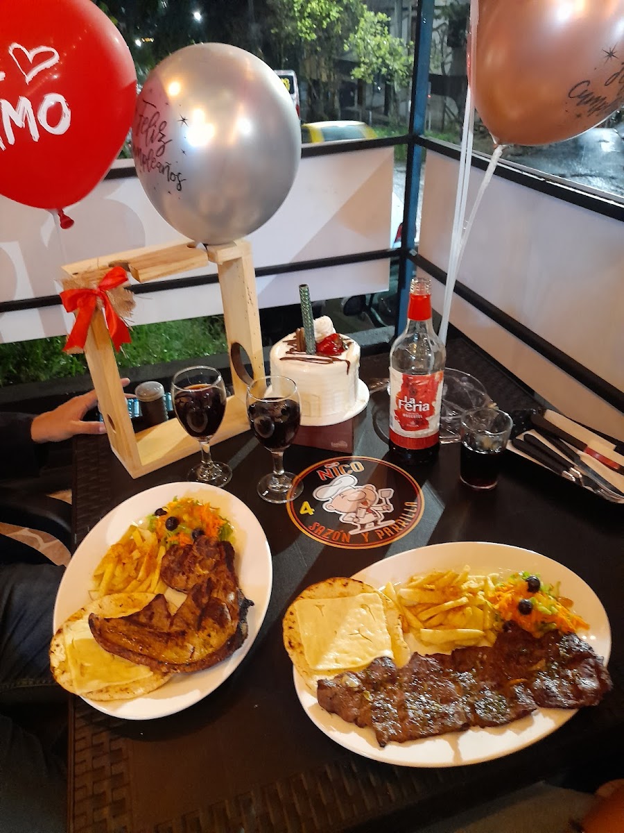 Nico sazón y parrilla.