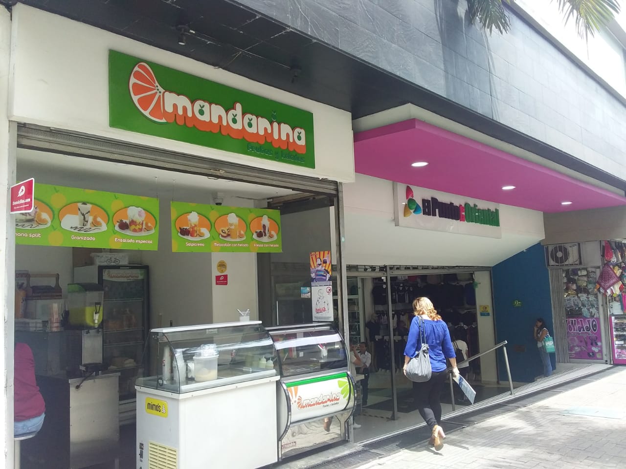 Mandarina Frutas y Helados