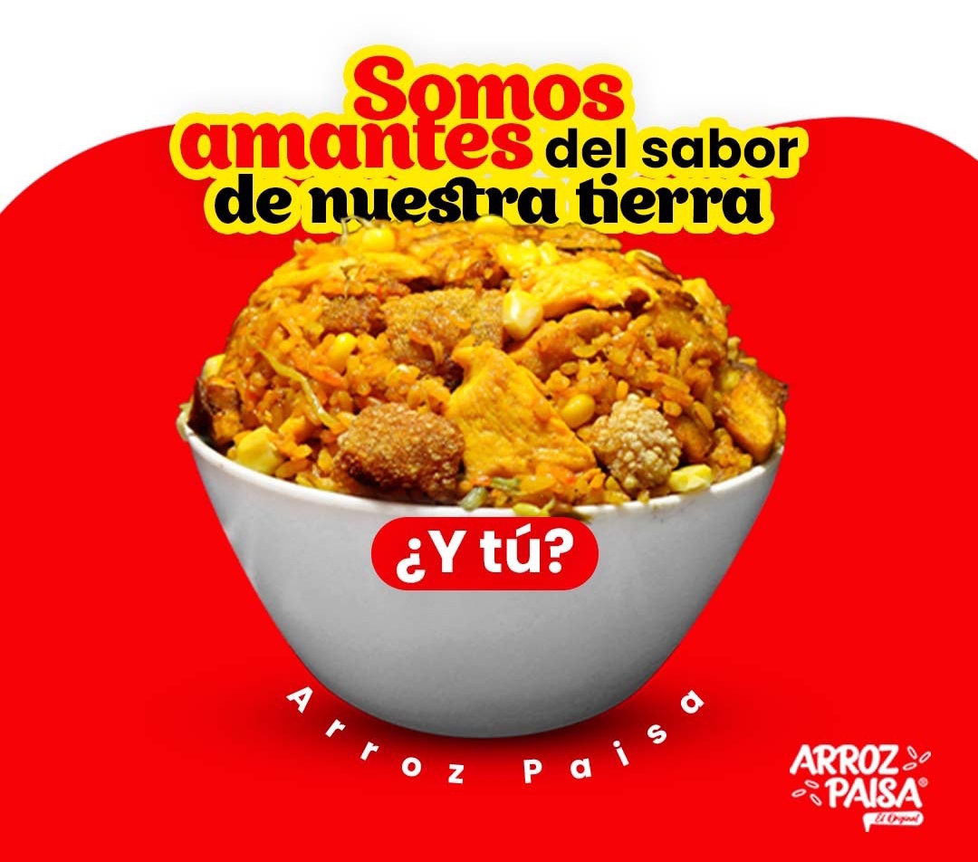 Arroz Paisa El Original El Porvenir