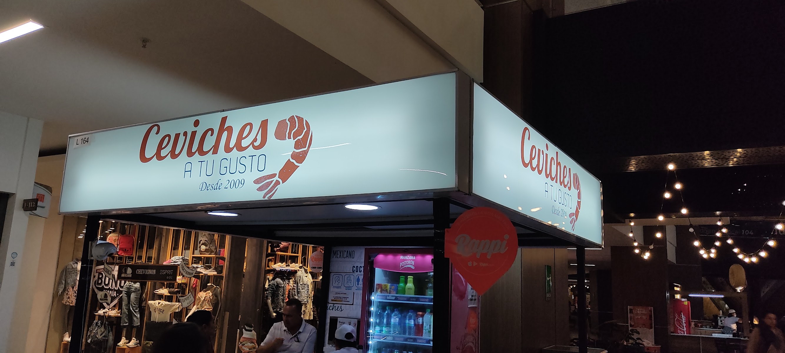 Ceviches a tu gusto plaza Arrayanes