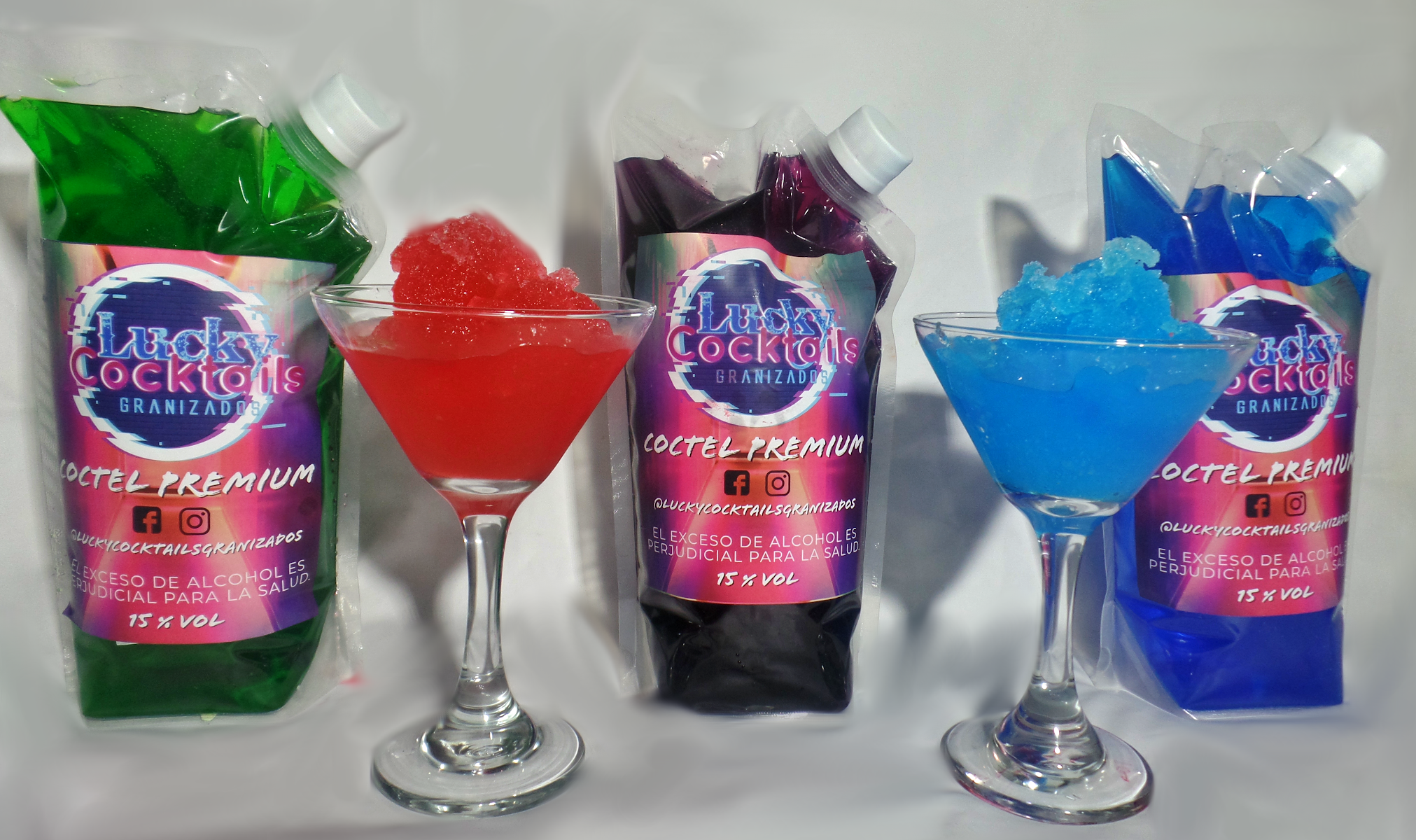 Lucky cocktails granizados