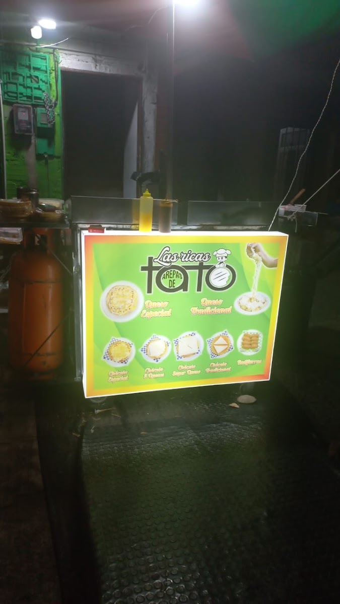 Arepas de queso Tato