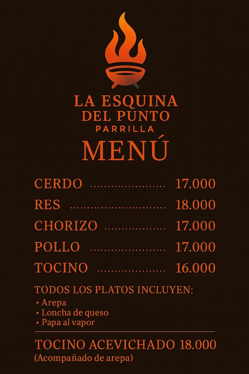 la esquina del punto parrilla