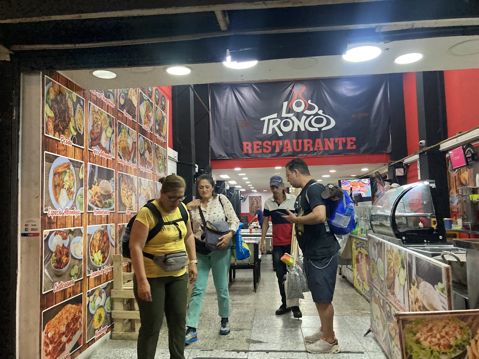 Asados los troncos
