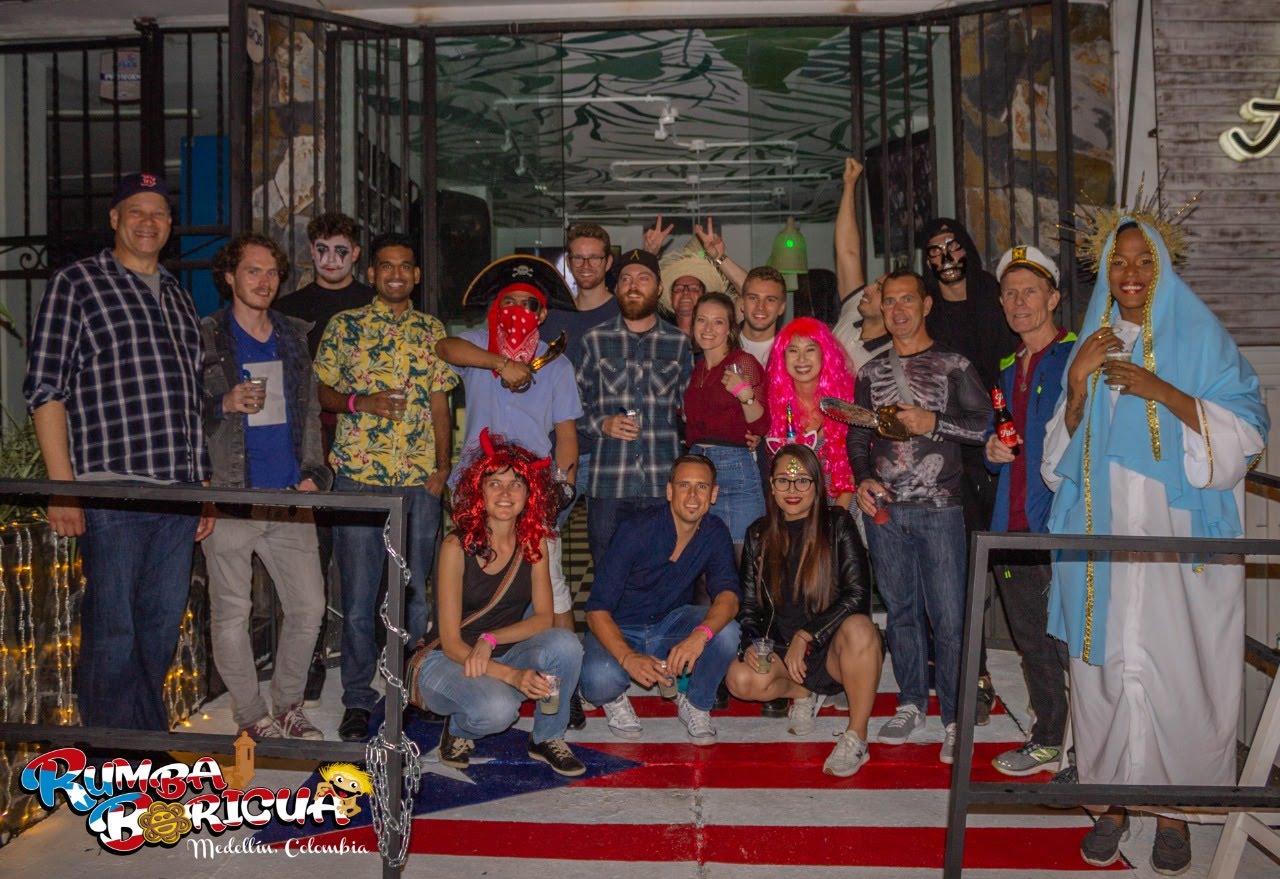 Bar Rumba Boricua - Parque Lleras - Salsa - Medellin