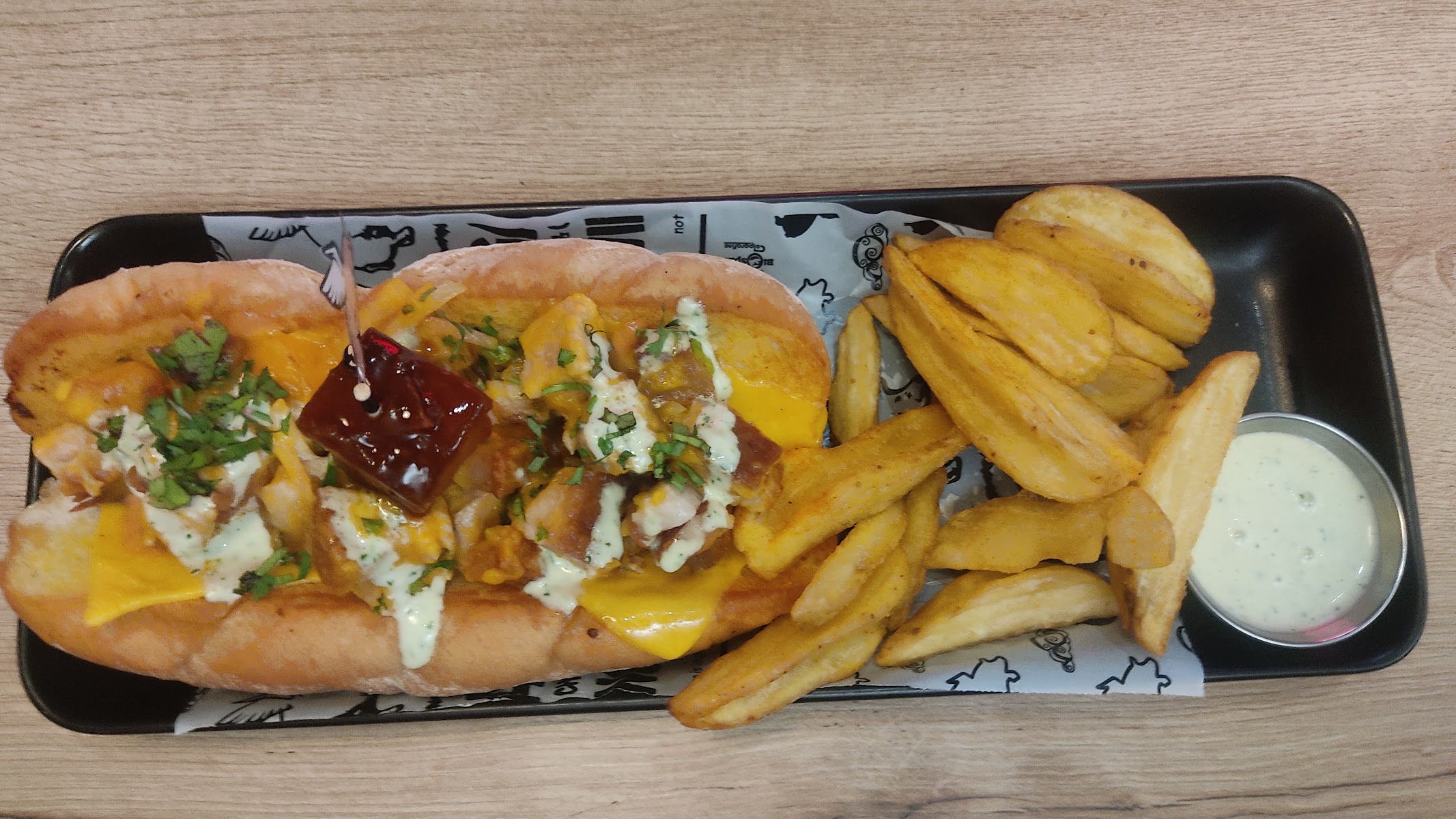 Pigasus pig & burgers mayorca