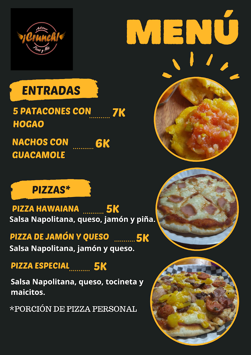 Crunch Alitas - Pizzas y más